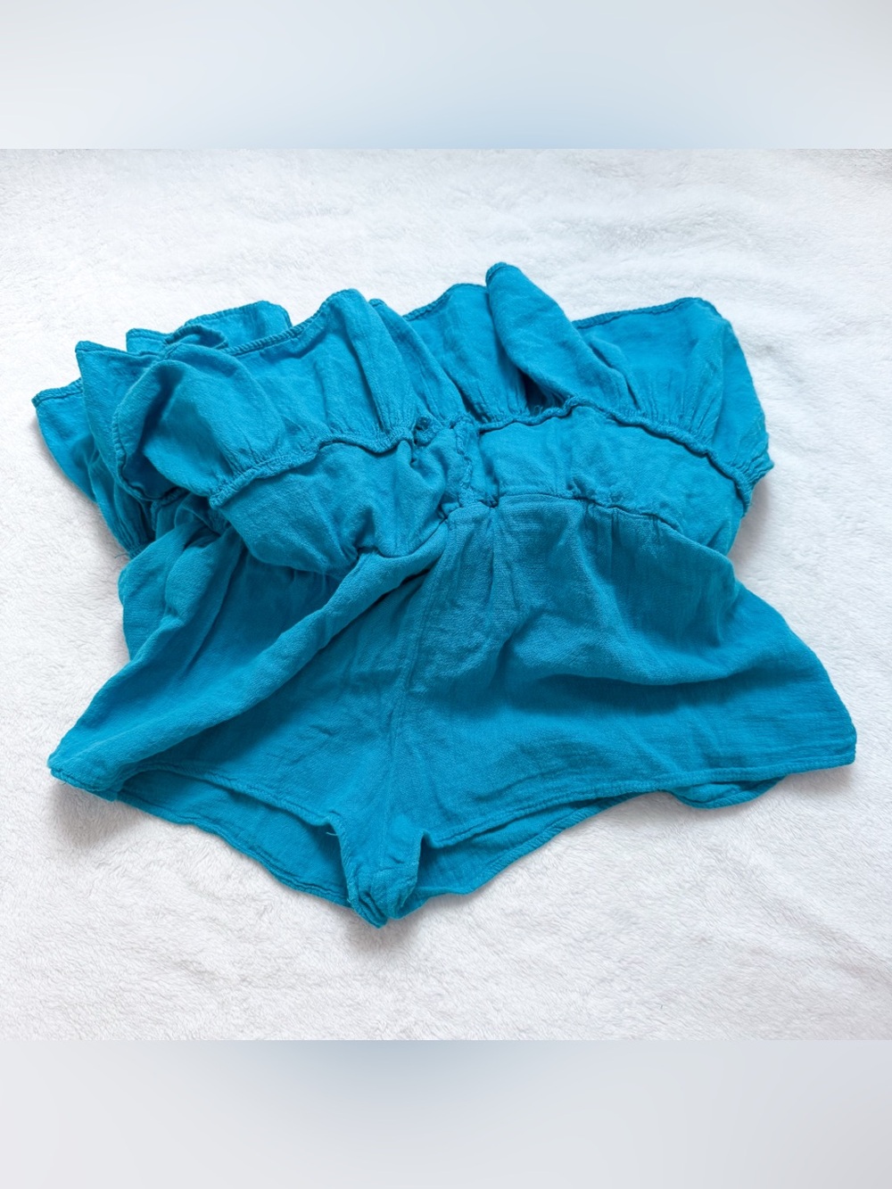 Blanco By Nature Blue Lola Skirt Size Small EUC - Picture 5 of 5